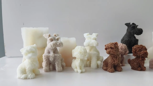 Animal Mold 3D Animal Dog Resin Silicone Moulds for DIY Mould Handmade Craft Home Decorations
