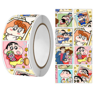 Stiker Roll Cartoon Stiker Label Imut Stiker Segel Serbaguna