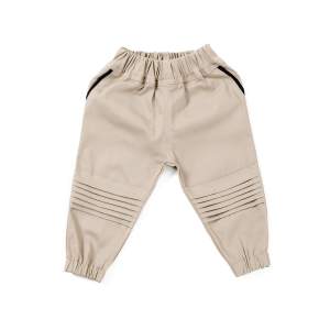 Jogercino Celana Chino PanjangJoger Bayi Laki Laki Newborn Model Rempel Terbaru Warna Cream 0-9 6-12 Bulan & 1 2 Tahun Katun Twill Strech Combet Premium Tebal Lembut Melar Elastis