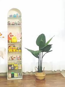 Showcase Cabinet Toy Shelf Toy Storage Showcase Display Shelf Storage Cabinet Rack Storage Shelf Living Room Model Dustproof Storage