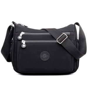 MORNA Women Shoulder Bag Handbag Nylon Waterproof CrossBody Bag Ladies Messenger Bag