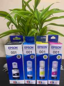 001 INK BOTTLED WITH BOX COMPATIBLE TO PRINTERS:     ●  EcoTank L4150  EcoTank L4160  EcoTank L4260 EcoTank L4266EcoTank L6160 EcoTank L6170   EcoTank L6190   EcoTank L6260