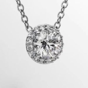 Swarovski Angelic Necklace - Moissanite pendant and swan charm does not fade suitable as a birthday gift