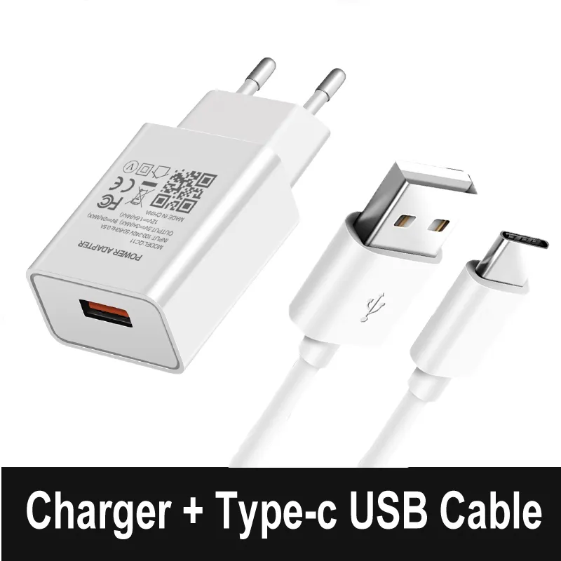 Fast Charging Adaptive 18W Phone Charger For Samsung Galaxy A21S A31 A41  A51 A71 A01 A11 Xiaomi OPPO Type-c USB Charging Cable（THY) - Main Image