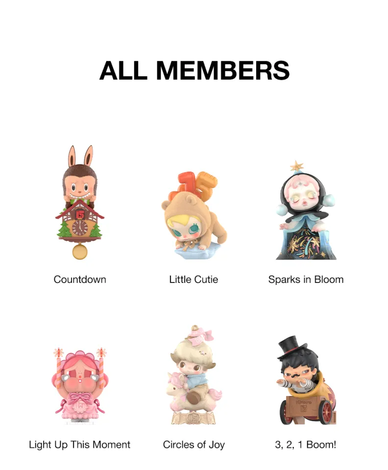 POP MART Celebrating the Moment POP MART 15th Anniversary Series