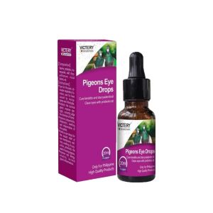 Victery Pigeon Eye Drops 20 ml Clean Eyes with Probiotics Medication for Pigeon Healthcare...