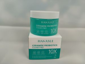 Hanasui paket ceramide probiotics isi 3 bebas komedo dan benerin skin barrier moisturize gel/clear pad/peeling gel