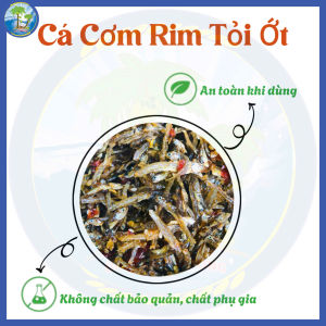 Cá Cơm Rim Tỏi Ớt Đậm Đà Chuẩn Vị