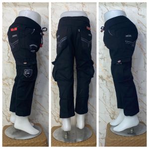 CELANA PANJANG KATUN ANAK BAHAN STRIT UNTUK ANAK UMUR 2 SAMPAI 11 TAHUN