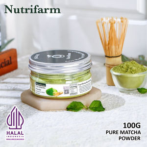 Nutrifarm Matcha Powder 200g 100g / 100% Matcha