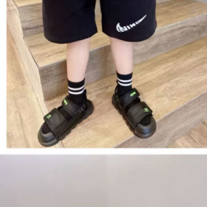 Tất thời trang 2 sọc cao cổ cho bé phong cách Hàn Quốc siêu xinh