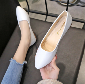 YOTO Korean Flat Loafer shoes for women Pointed Toes Casual loafer shoes for women