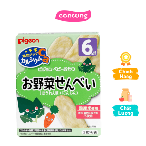 BÁNH GẠO VỊ CẢI BÓ XÔI VÀ CÀ RỐT PIGEON