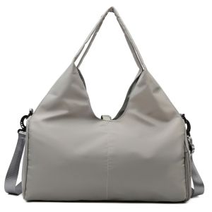 DUERE Oxford Carry On Travel Bag Wet Dry Separation Waterproof Travel Tote Bag Light Weight Large Capacity Storage Handbag Outdoor