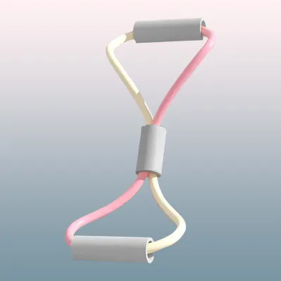 Resistance Band /Tali Yoga Elastis Fitness/Alat Olah Raga Untuk Di Rumah/Alat Olahraga