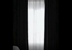 BS002 140x260cm Copper Colour Curtain ReadyMade SunBlock Curtains Blackout (Blackout Curtain Minimalist Hook& Ring type)