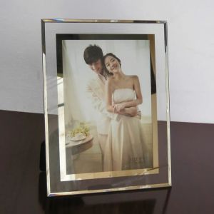 1 PCS A4/6 inch/8 inch Crystal Glass Photo Frame Certificate Display Rack Desktop Wall Decoration Hangable Photo Frame