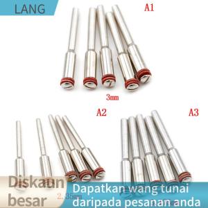 LANG 5pcs 3mm/2.35mm/3.175mm screw mandrel shank cut-off wheel holder rotary tool