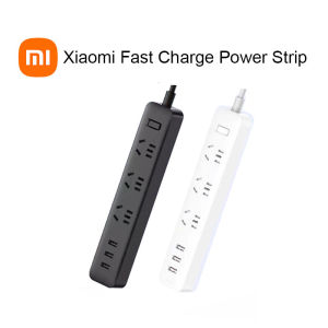 Xiaomi 3USB 2A Fast Charge power strip Plug Row Multi-function Home Expansion Socket Plug Switch