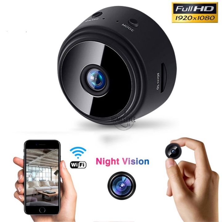 A9 Mini Camera Wireless CCTV Wifi security remote control Spy Camera ...