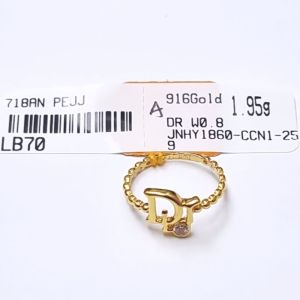 JIN JING CINCIN FESYEN SIZE 8-16 EMAS 916 TULEN 1.95G-2.46G