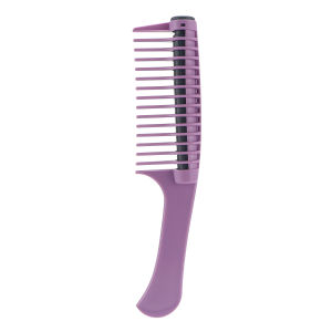 Hair Dye Comb Hair Oil Comb Automatic Rolling Heart Red Heart Rolling Cylinder Knot Hairstyle Perm Wide Teeth Dual Purpose Styling Comb