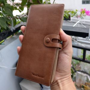 Ví cầm tay da bò cao cấp cho Nam và Nữ - CT002A