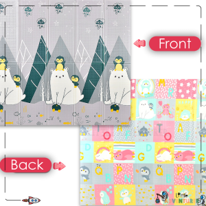 Waterproof Baby Playmat Crawl Carpet Floor Mats Play Mat Large Foldable Waterproof Playmats | Tikar Merangkak Bayi | 婴儿游戏垫爬垫