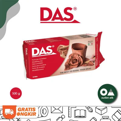 Tanah Liat Das Terracota 500g Modeling Clay Coklat
