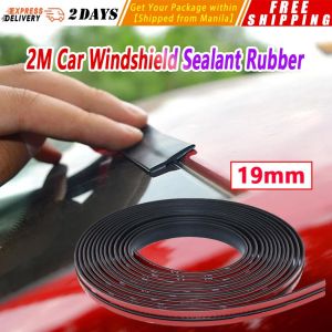 2M Car Windshield Sealant Rubber T Type adhesive Car Front Rear Windshield Window Sealant Rubber Sticker Sunroof Window Sealed Strips Seal Trim Sound Tap T-Type-Sealing-Strip
