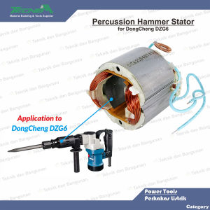 Dongcheng DZG6 Mesin Bobok Beton Stator / Bantalan