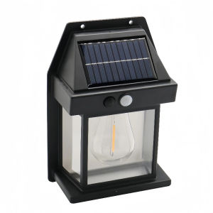 Solar Wall Light Led Motion Sensor Outdoor Wall Lamp Waterproof Solar Lights For Patio Garden 3 Mode Human Body Infrared Sensing Wall Lamp Ultra-Long Battery Life Solar Light