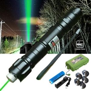 Senter Laser Pointer  Kwalitas Terbaik Jarak 16KM   / Laser Pointer High Power /laser kunci pengaman/ laser hijau variasi
