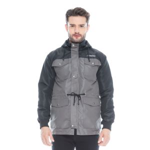 Denzel DZ 129 Jaket varca Casual pria - Jaket pria Taslan