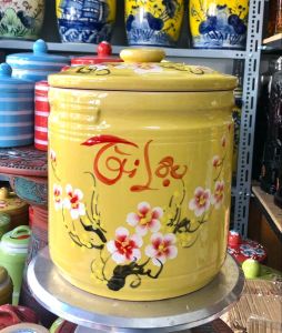 VẠI MUỐI DƯA CÀ/ HŨ DỨNG GẠO TỪ 4 Lít - 30 Lít / Hàng kĩ men sứ Bát Tràng Việt Nam