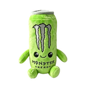 White Energy Drink Can Shaped Ornament Simulation Zero Sugar White Monster Energy Drink Figure Fans Desktop Home Decoration
