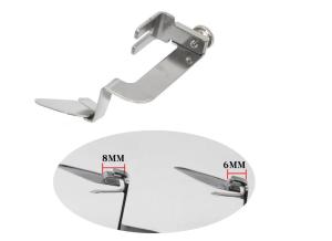 1PCS Industry Sewing Machine Adjustable Down Turn Hemmer Folde Feet Guide Parts Lighting Fabric Presser Foot Stitching Seam Curler