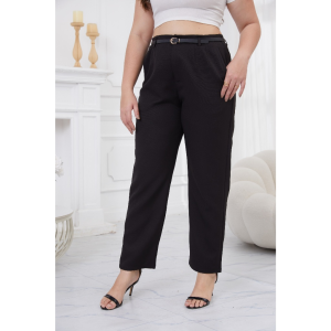 Jass Shop High Waist Cigarette Trouser For Women With Belt Fit From 25-34 Waistline #2810
