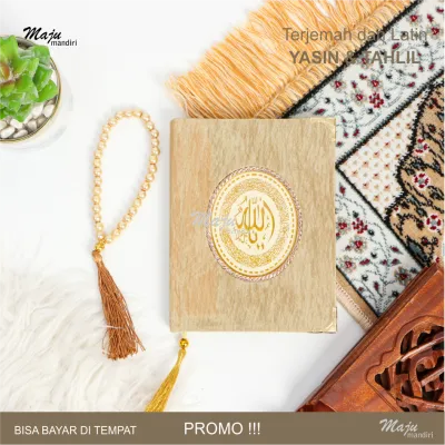Cetak Buku Yasin Tahlil dengan Latin - Surat Yaasin dan Kumpulan Doa-Doa - Mengenang 40 Hari Almarhum - Yasin Cover Mas