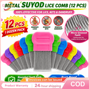 O-New 12pcs Lice Terminator Removes Dandruff Hair Comb Magic Suyod