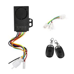 Đôi từ xa xe điện ba bánh báo động với khởi động nhanh & Loud chống trộm còi báo động không thấm nước chống sốc an ninh cho xe đạp