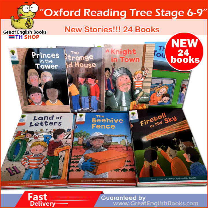 (In Stock) พร้อมส่ง หนังสือเด็กภาษาอังกฤษ Oxford Reading Tree stage 6-9 ...