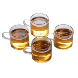750ml One-Click Filter Tea Set Thickened Transparent Heat Resistant Glass Teapot One-Button Filtering Teapot