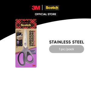 3M™ Scotch™ Unboxing Scissors Dual Purpose Design Non-Sticky/ Stainless 1 pc/pack 7 in For package unboxing
