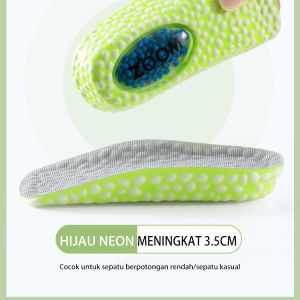 3.5cm Sepasang Sol Popcorn Tumit Insole Sol Peninggi Badan / Sepatu Dalam Yang Tidak Terlihat / Setengah Sol