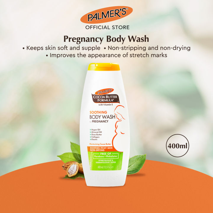 Palmer's Pregnancy Body Wash 400mL [Soothing and Moisturizing] Lazada PH