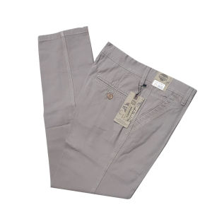BENSBERCA Celana Panjang Pria Chino Polos Bahan Kanvas Model Reguler Gates Khaki