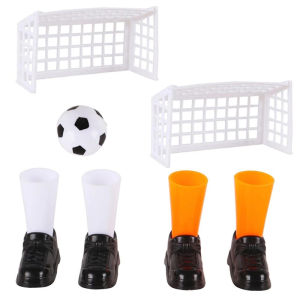 YAFEN Funny Mini Finger Soccer Football Match Play Table Game Set with Two Goals