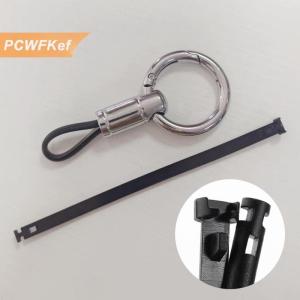 【PCWFKef】 Chống mất chìa khóa xe Vòng chất lượng cao chia Nhẫn Keyring Da Dây Mặt dây chuyền chìa khóa xe Mặt dây chuyền Keychain chủ
