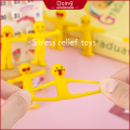 Stress relief toys cute yellow dool stretchable Softty gift emoji. 